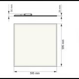 DAWN LED PANEL HN-PL6060 40W 4000K(4000lm) BACKLIGHT