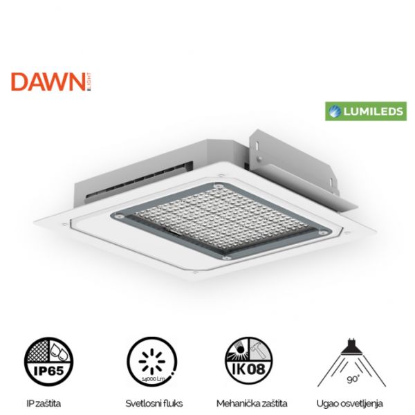 DAWN LED REFLEKTOR BR-FL100W-07K 5000K 13000lm 90° IP65