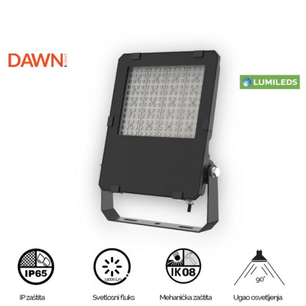 DAWN LED REFLEKTOR BR-FL100W-03Q 4000K 13000lm 90° IP65