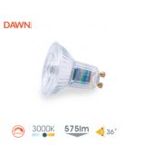 DAWN LED SIJALICA GU10 DIM. 8.3W 3000K PAR16 80 575lm 36° IP20