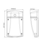 DAWN LED SVETILJKA BR-WL30W-03Q 4000K 3300lm 120° IP66