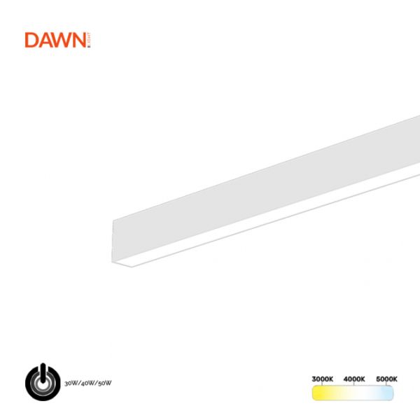 DAWN LED SVETILJKA LT-T-020 30W/40W/50W CCT BELA 1,5 met