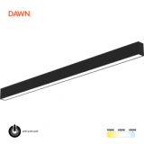 DAWN LED SVETILJKA LT-T-020 30W/40W/50W CCT CRNA 1,5 met