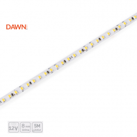 DAWN LED TRAKA HL 2835-120-WW 12V IP20 (5met, 12W/m, 8mm)