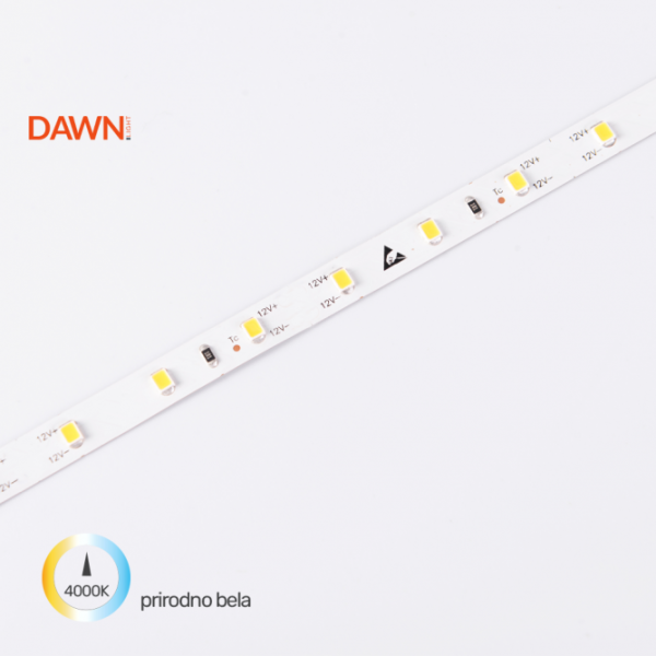 DAWN LED TRAKA HL 2835-60-NW 12V IP20 (5met, 4.8W/m, 8mm)