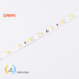 DAWN LED TRAKA HL 2835-60-W 12V IP20 (5met, 4.8W/m, 8mm)