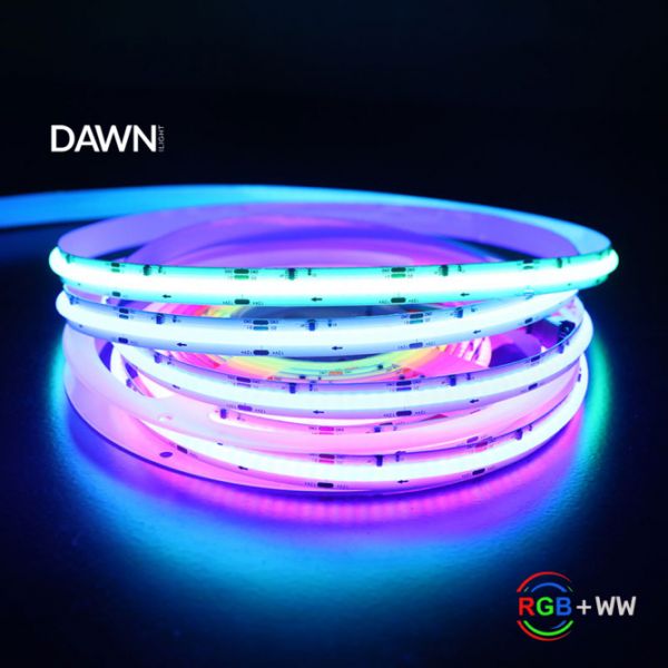 DAWN LED TRAKA HL COB RGBWW 24V IP20 (5met, 16.8W/m, 12mm)