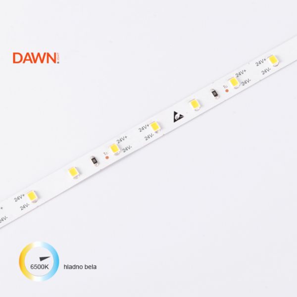 DAWN LED TRAKA HL 2835-60-W 24V IP20 (5met, 4.8W/m, 8mm)