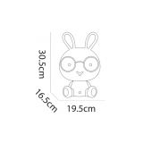 DECIJA STONA LAMPA BS3101 RGB BELA