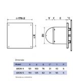 ERA DEKORATIVNI STAKLENI PANEL PAGM4/5 BEIGE LIGHT AEON