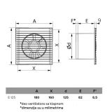 ERA VENTILATOR F125 E125S MRE