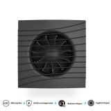 ERA VENTILATOR F100 SILENT 4C CRNI