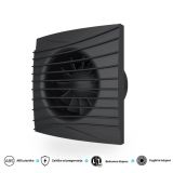 ERA VENTILATOR F100 SILENT 4C CRNI