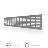 ERA ZALUZINA 4810DP Al SILVER (480×100 mm)