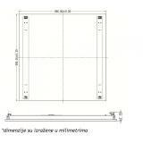 KUCISTE LED PANELA T02A6060AN