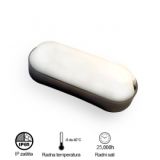 LED SVETILJKA BL1 ELIPSA 18W 4000K IP65 CRNA