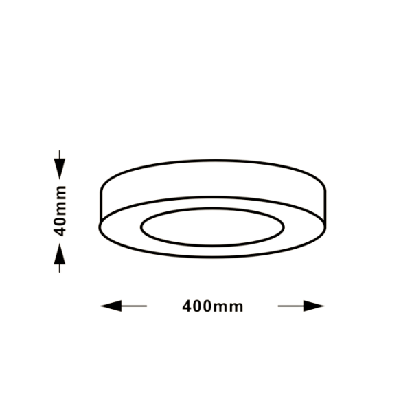 LED PANEL N/Z KNC5-36W 4000K