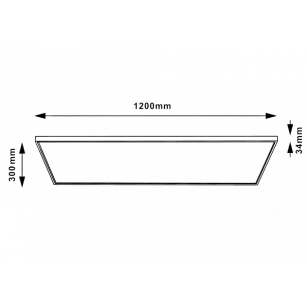 LED PANEL N/Z KNS5-48W 3000/4000/6000K 12030