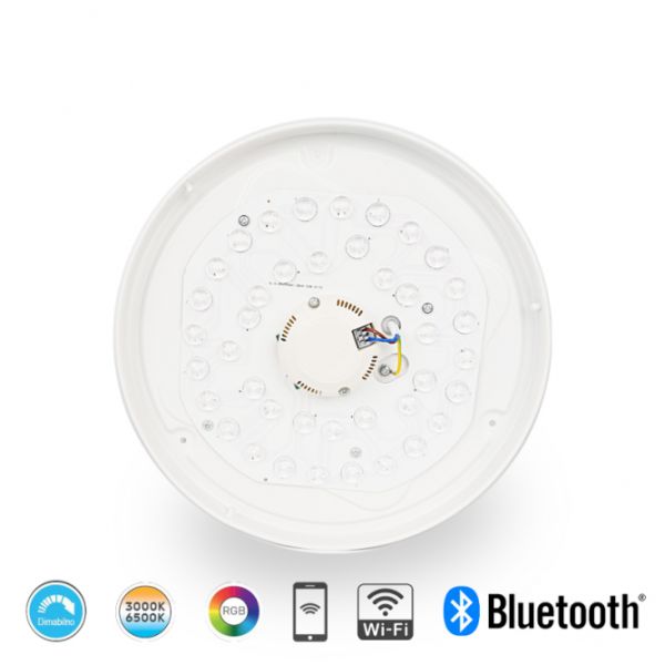 LED PLAFONJERA GALAXY 1 20W CCT+RGB WIFI/BLUETOOTH