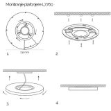 LED PLAFONJERA L7760-18W 4000K SENZOR (LV18W)