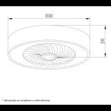 LED PLAFONJERA OSD-020 60W 3000K/4000K/6000K BELA