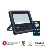 LED REFLEKTOR BR-FL30W-04AZ CRNI RGB/WW/CW BLUETOOTH