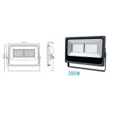 LED REFLEKTOR BREE 200W SLIM-IP65