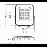 LED REFLEKTOR IK03 10 W 6500K