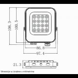 LED REFLEKTOR IK03 10 W 6500K