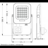 LED REFLEKTOR IK03 20 W 6500K SENZOR