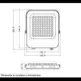 LED REFLEKTOR IK03 50 W 6500K