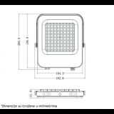 LED REFLEKTOR IK03 50 W 6500K