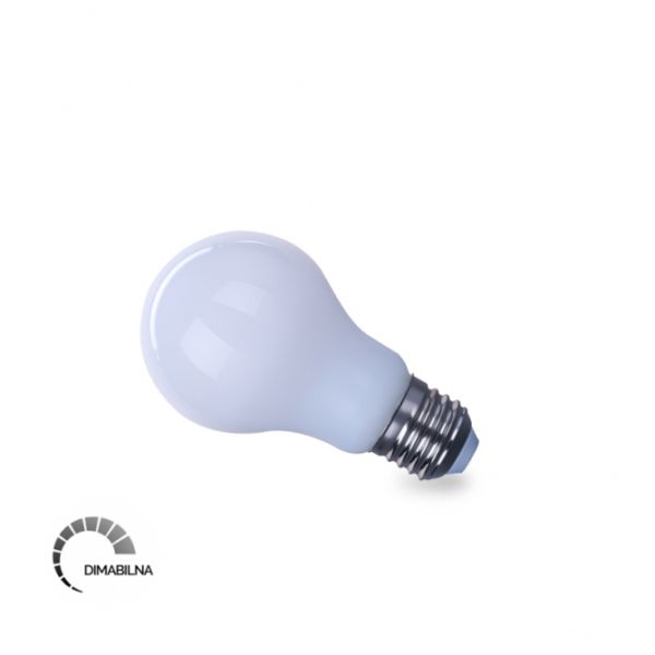 LED SIJALICA FILAMENT DIM A60 8W E27 2700K 1055lm OPAL