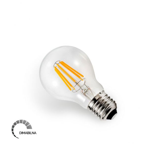 LED SIJALICA FILAMENT DIM A60 4W E27 2700K 400lm