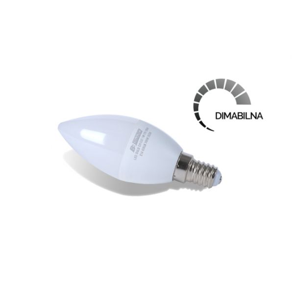 LED SIJALICA  S11 DIM C37 6W E14 6500K