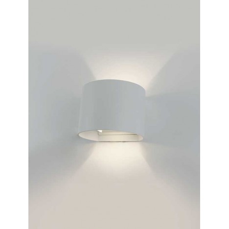 LED SVETILJKA JM-011 ZIDNA 2X3W 3000K IP54 BELA