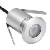 LED SVETILJKA JM-044 PODNA 1W 3000K IP67 NIKL/HROM