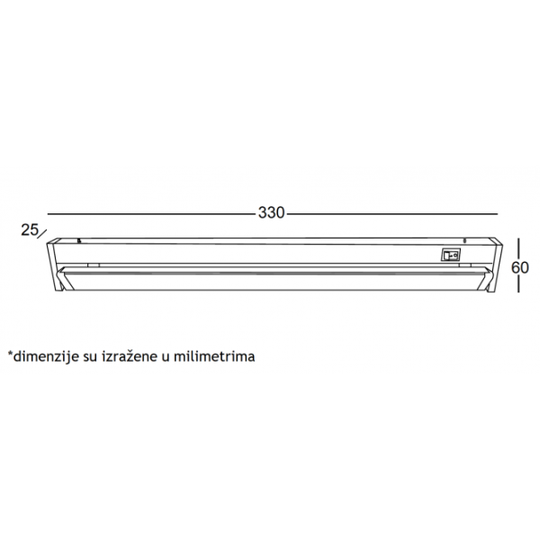 LED SVETILJKA TL4076 ZIDNA SIVA 7W 6500K