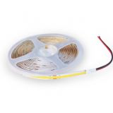 LED TRAKA COB-480-3000K 24V IP44 (5met, 12W/met,8mm)