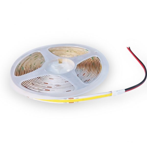 LED TRAKA COB-480-4000K 24V IP44 (5met, 12W/met,8mm)