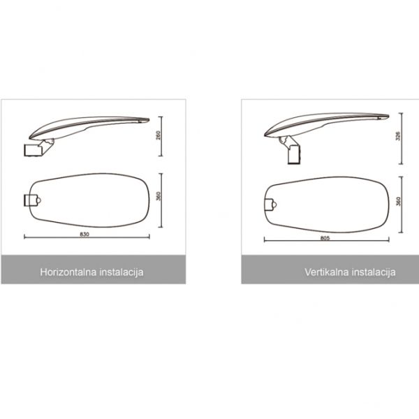 LED ULICNA 120W EL-SL18LA