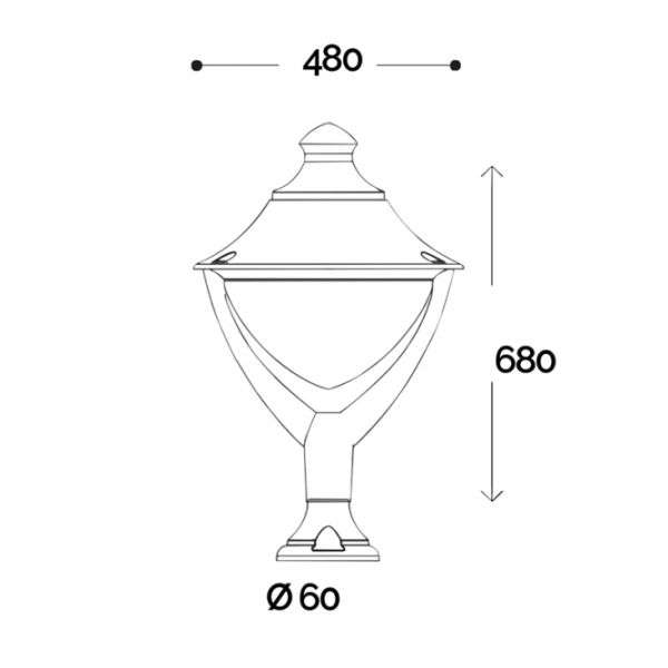 LED ULICNA SVETILJKA FM-G BP50 50W