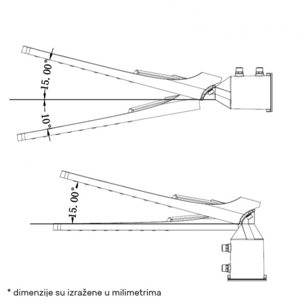 LED ULICNA SVETILJKA RA-100W 6000K