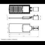 LED ULICNA SVETILJKA SL04  70W 4000K 8400lm IP65