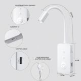 LED ZIDNA SVETILJKA ELY00X-1 BELA