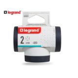 LG 694522 ADAPTER ROTIRAJUCI 2X2P+E 1XUSB-C (BELA/T.SIVA)