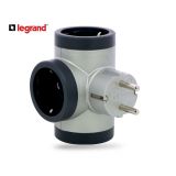 LG 694523 ADAPTER BOCNO 3X2P+E (ALU/T.SIVA)
