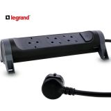 LG 694528 PRODUZNI BLOK 3X2P+E 1.5M (CRNA/T.SIVA)