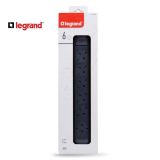 LG 694540 PRODUZNI BLOK 6X2P+E 3M (CRNA/T.SIVA)