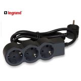 LG 694550 PRODUZNI BLOK 3X2P+E 1.5M (CRNA/T.SIVA)